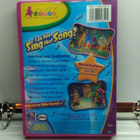 Barney : Can You Sing that Song? kids music dvd - Picture 2 of 5